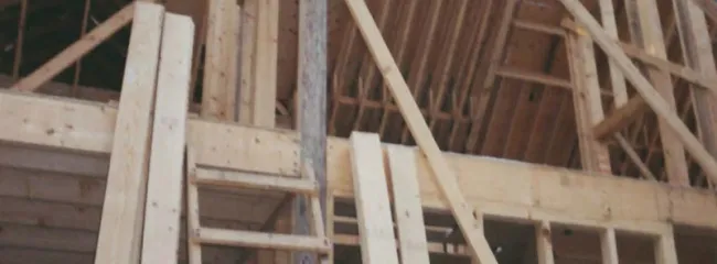 Framing new home
